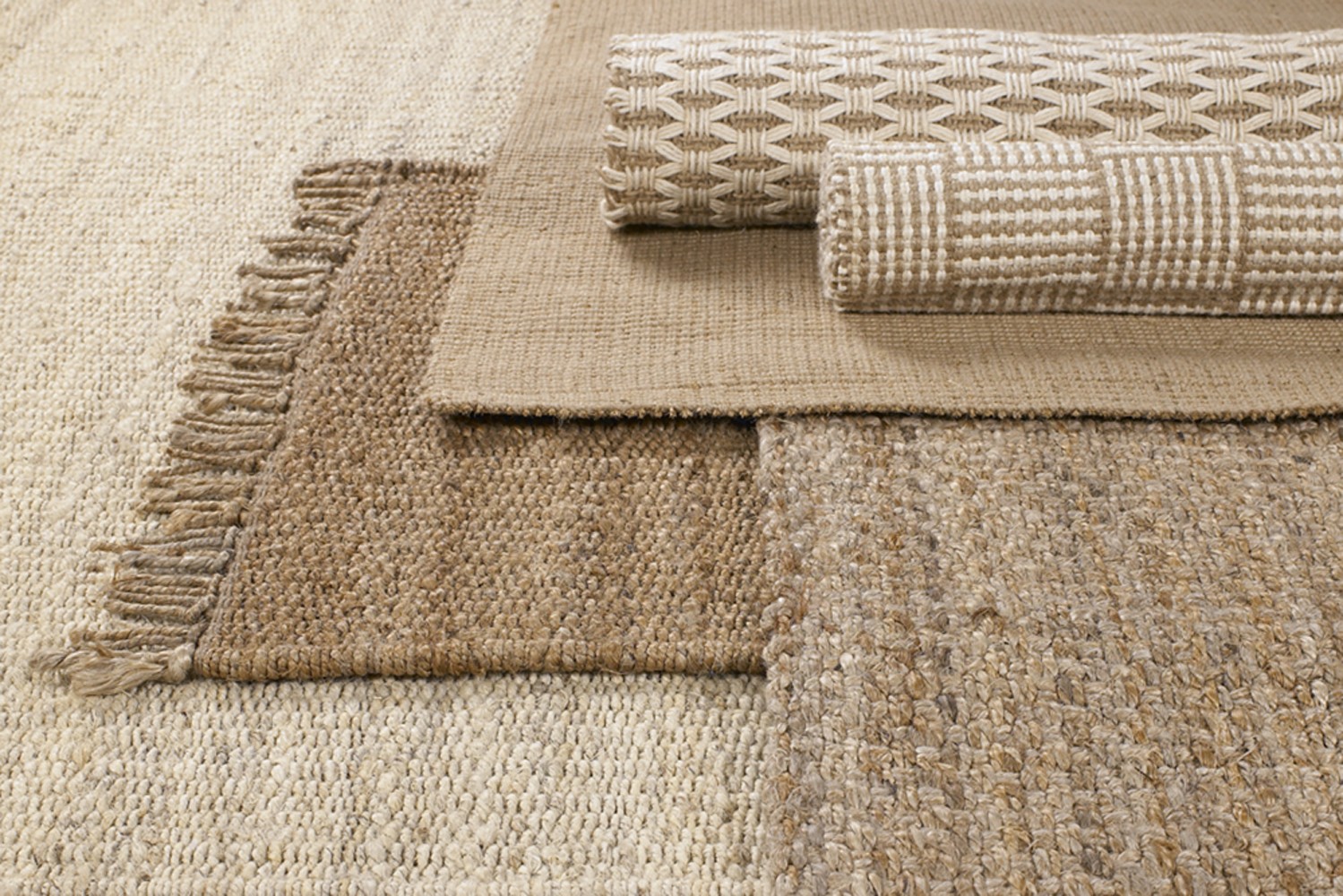 Carpet Hand Knotted Jute Natural Beige 2×3 Area Rug – Approx 2′ x 3′