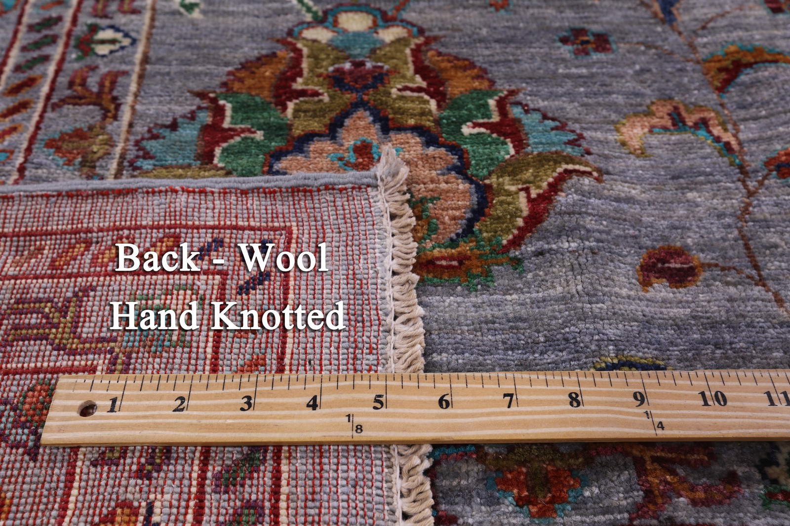 Handmade Traditional Wool Rug 8′ 1″ X 10′ 0″ – Q16321