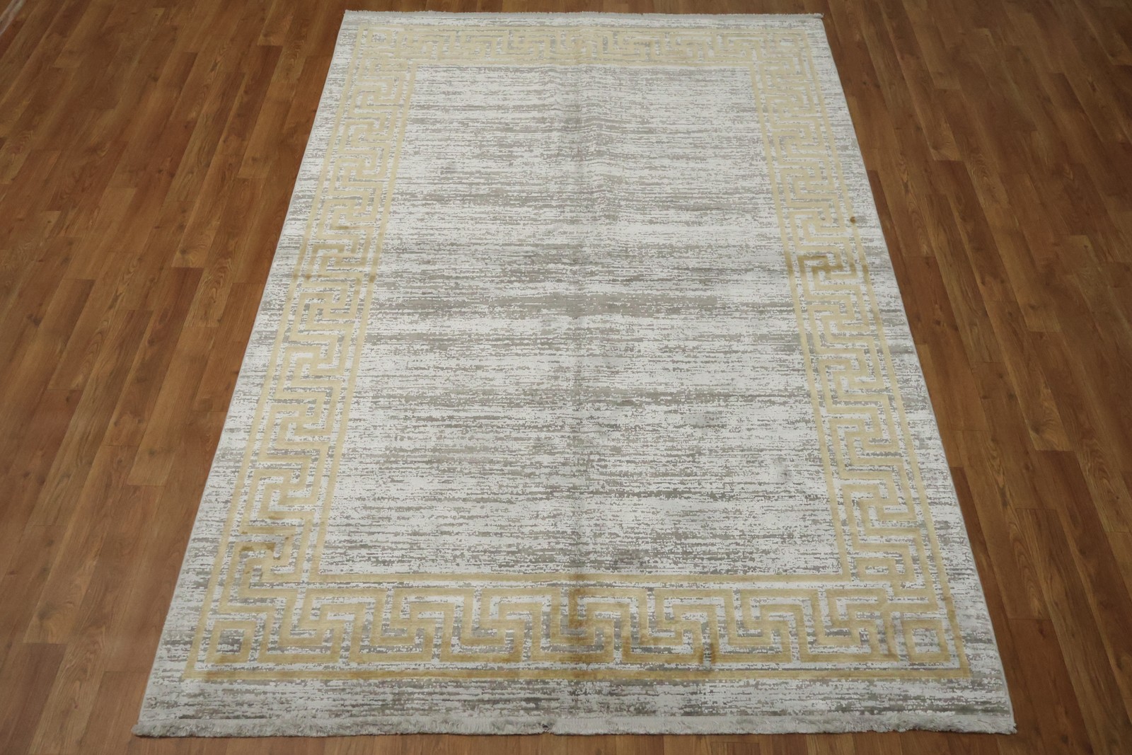 Modern Neutral Area Rug 5×8 Ft Contemporary Abstract Turkish Carpet Bedroom Rug