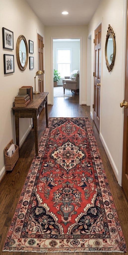 Vintage Floral Tribal 3’4X6’10 ft Rug Oriental Hallway Farmhouse Decor Carpet