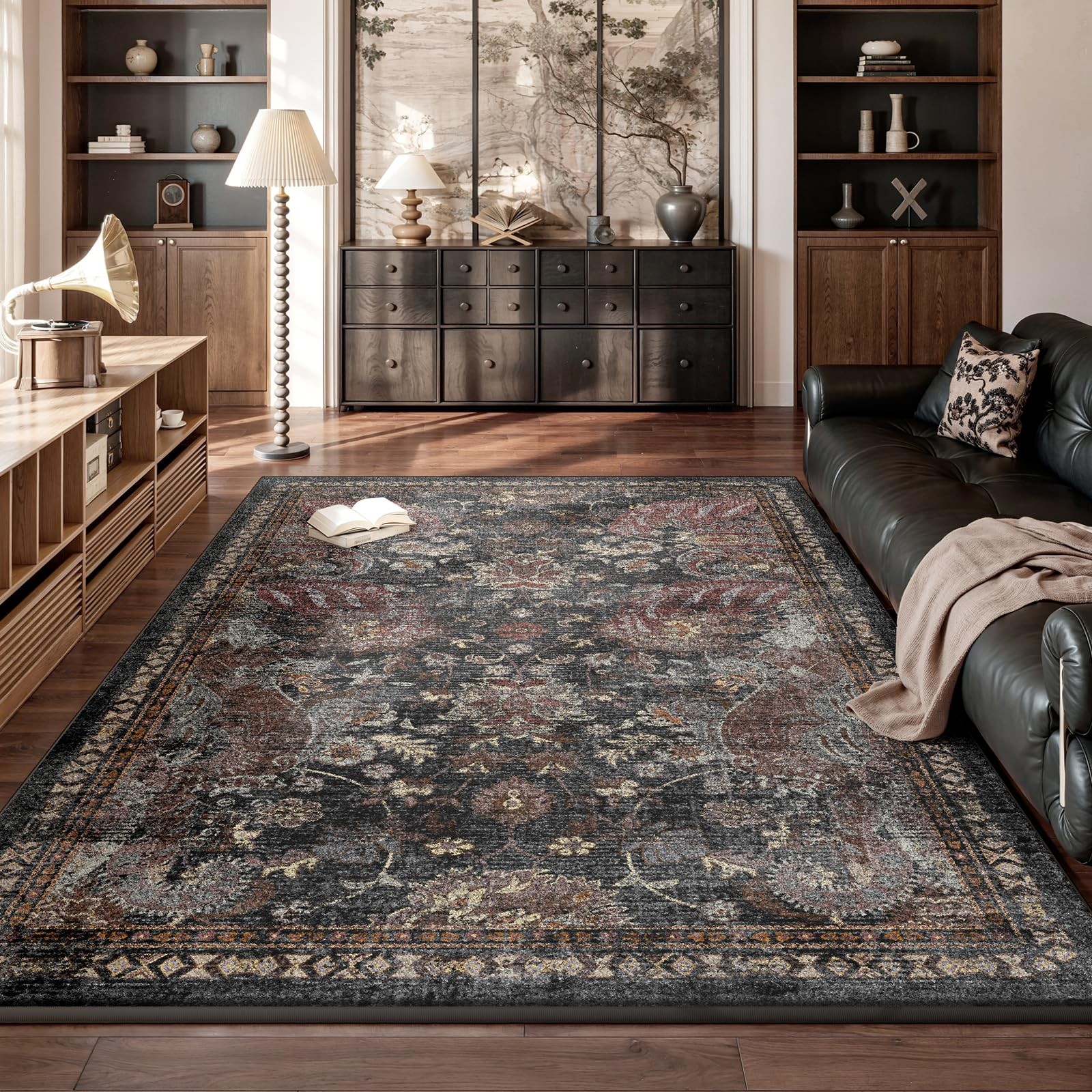 8×10 Area Rug,Washable Rug,Rugs for Living Room,Washable Area Rug,Perfect for…