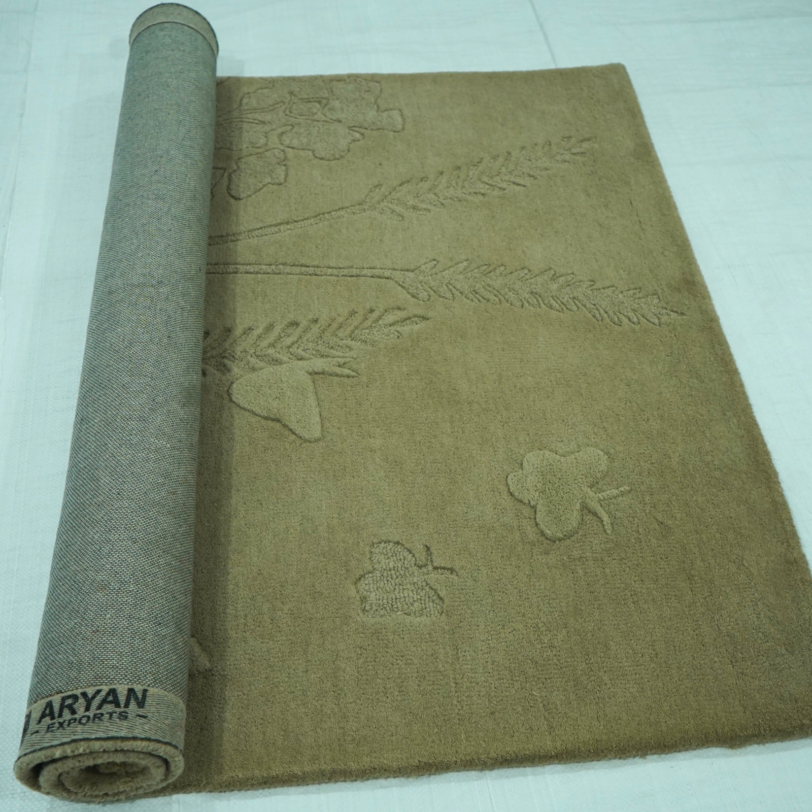 9×12 Hand Tufted Wool Area Rug Handmade Designer Carpet Living Room Decor Rug
