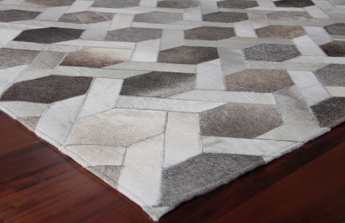 Cow Cowhide Rug Leather Hide Skin Area Size New Rugs Large 100% Ft Hair Tricolor