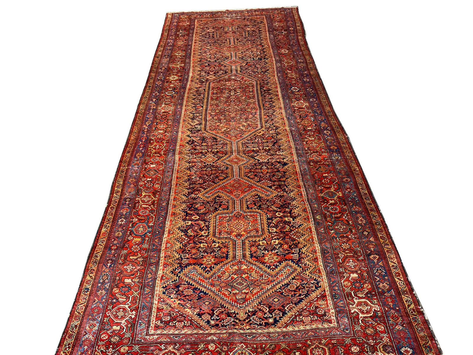 6.4 x 17.2 Antique Perrsian Tribbal Rug Gallery Size #PIX-2348