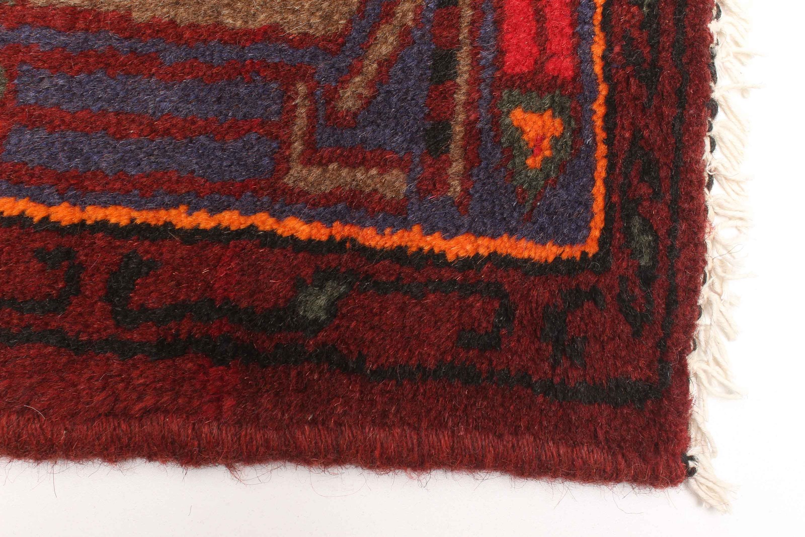 Traditional Vintage Hand-Knotted Carpet 4’3″ x 6’8″ Wool Area Rug
