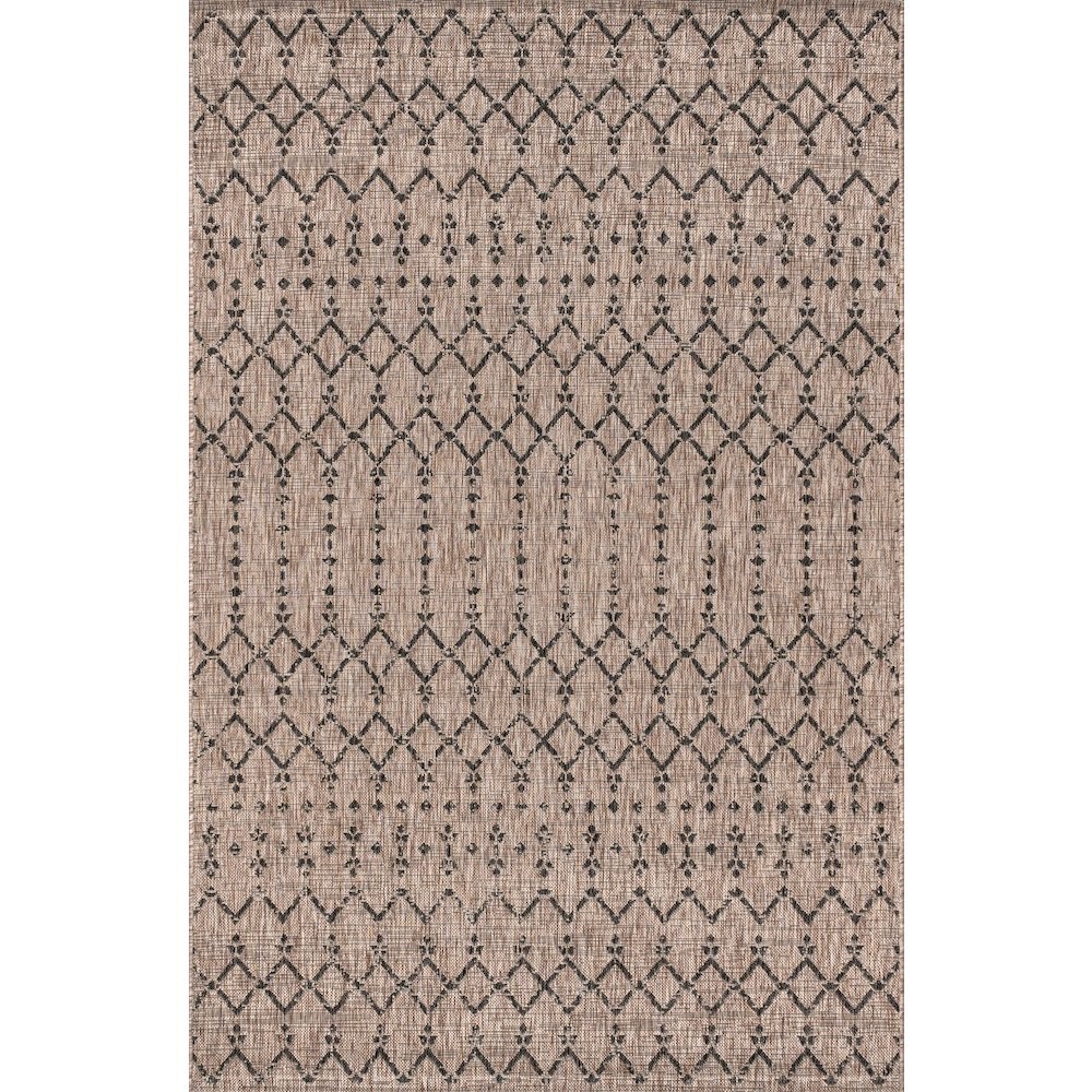Ourika Moroccan Geometric Textured Weave Indoor/Outdoor Area Rug