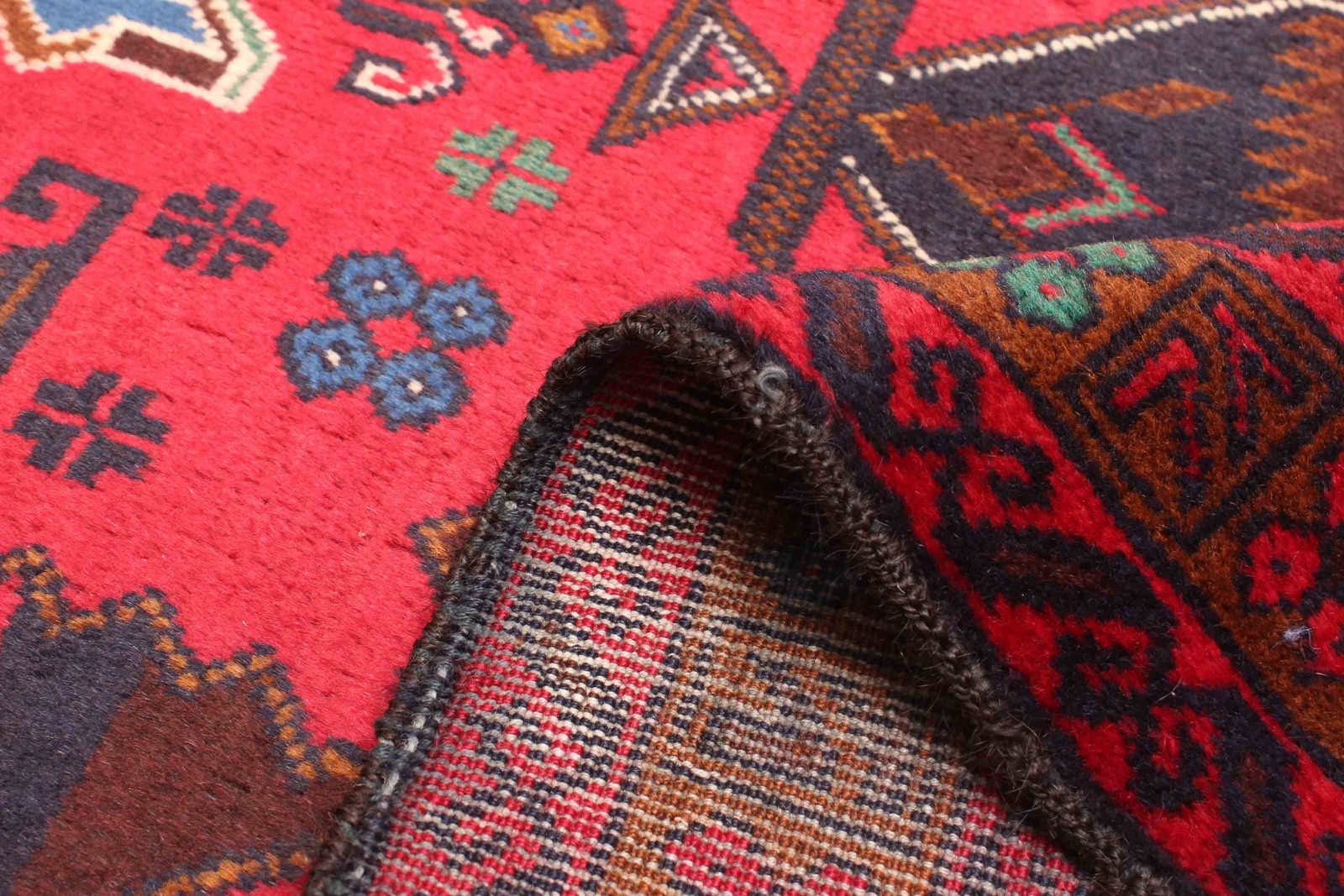 Vintage Traditional Hand-Knotted Area Rug 3’0″ x 4’11” Oriental Wool Carpet