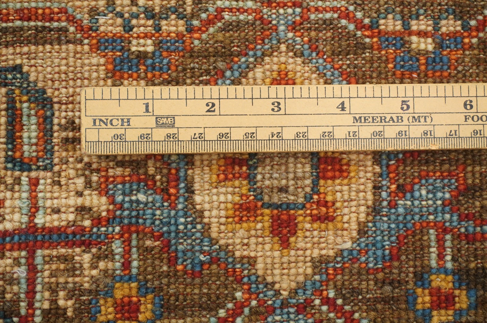 8 x 10 ft Brown Bidjar Afghan Hand Knotted Wool Oriental Modern Rug