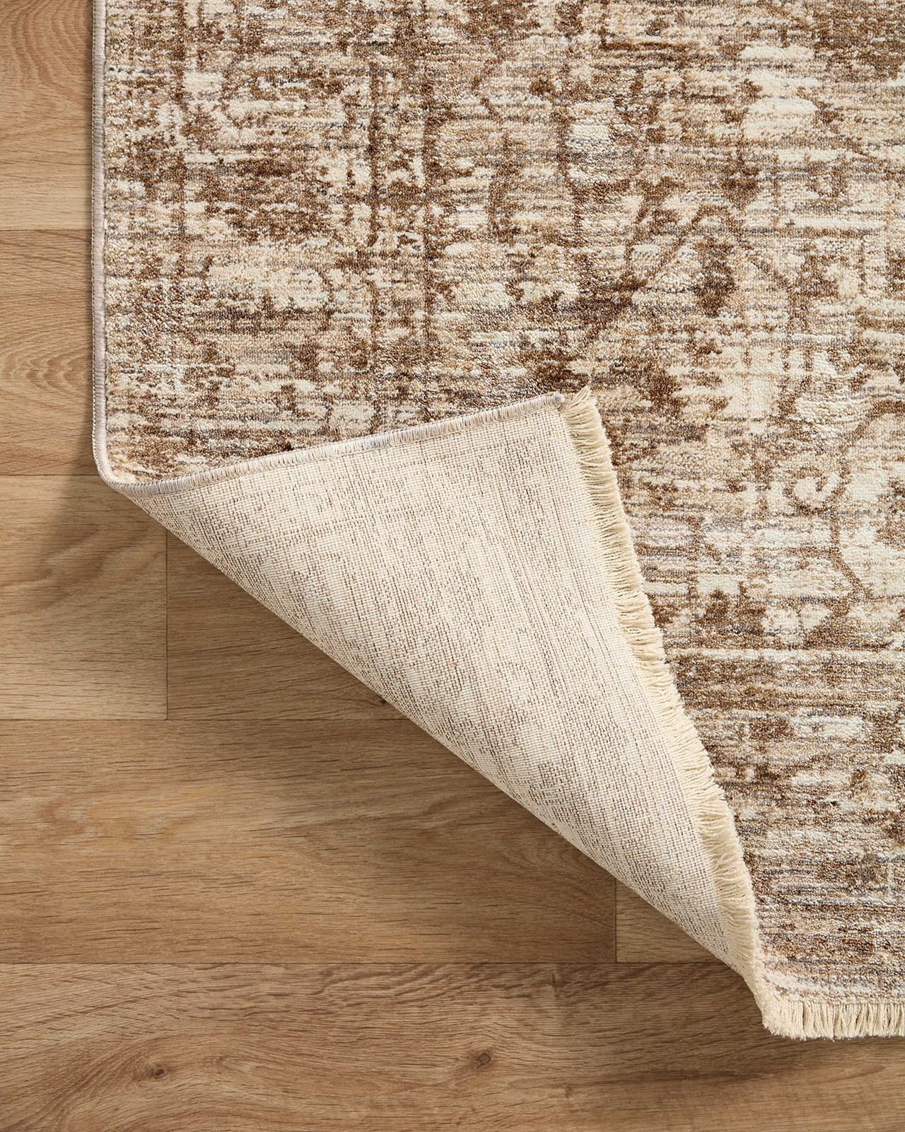 Loloi Ii Sorrento Collection Sor-01 Bark/Natural 3-11 X 3-11 Round Accent Rug