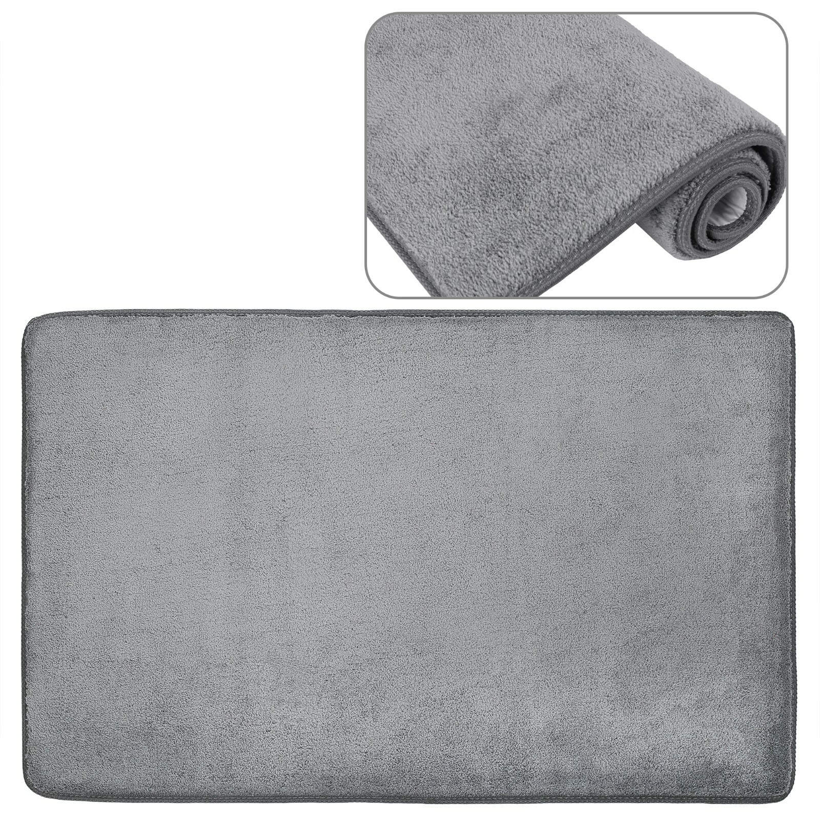 PURE ERA Carpet Stair Tread Landing Mat Ultra Plush Shag Soft Self Adhesive Rug