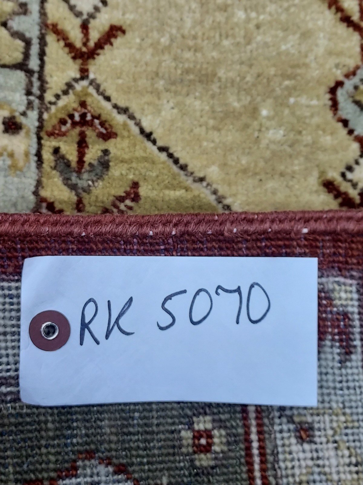 Bohemian Oushak Rug, Oushak Turkish Rug, Hand Made Contemporary Rug 5.5×8 Ft