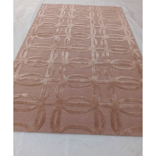 Modern Abstract Design Handmade Hand Tufted Woollen Area Rug, Custom Size Rugs