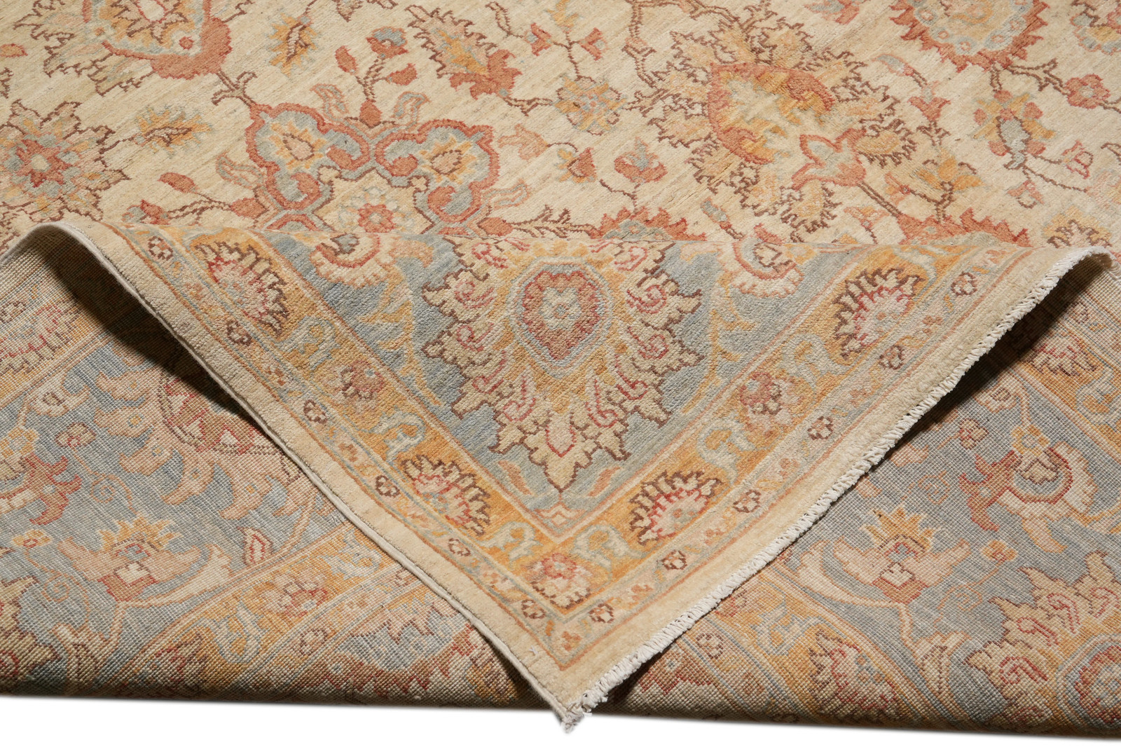 8 x 10.6 Hand-Knotted Afghanistan Nice Chobi Peshawar Rug #F-4332