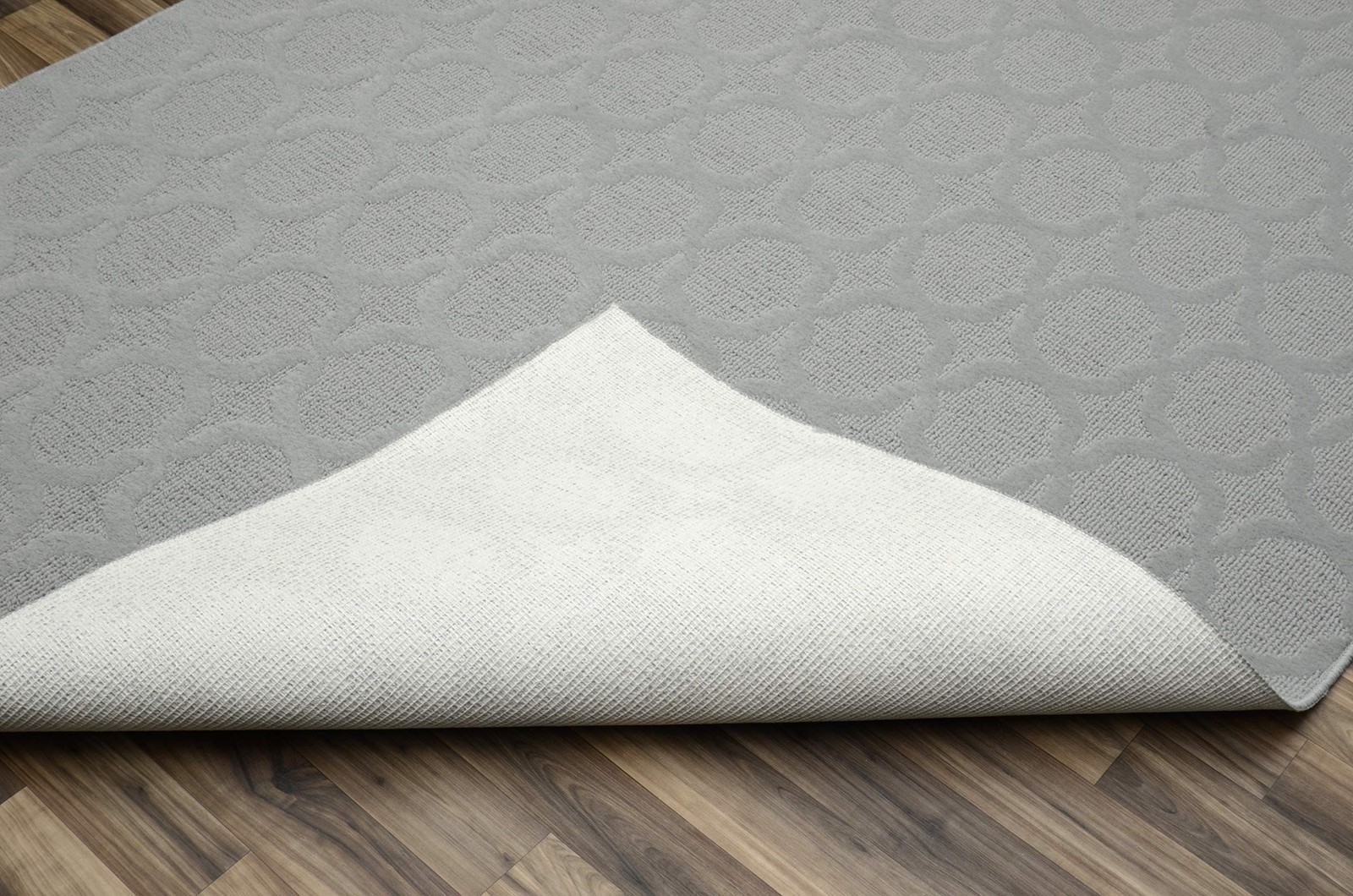 Garland Rug Sparta 5 Ft. x 7 Ft. Area Rug Silver 5-Feet by 7-Feet