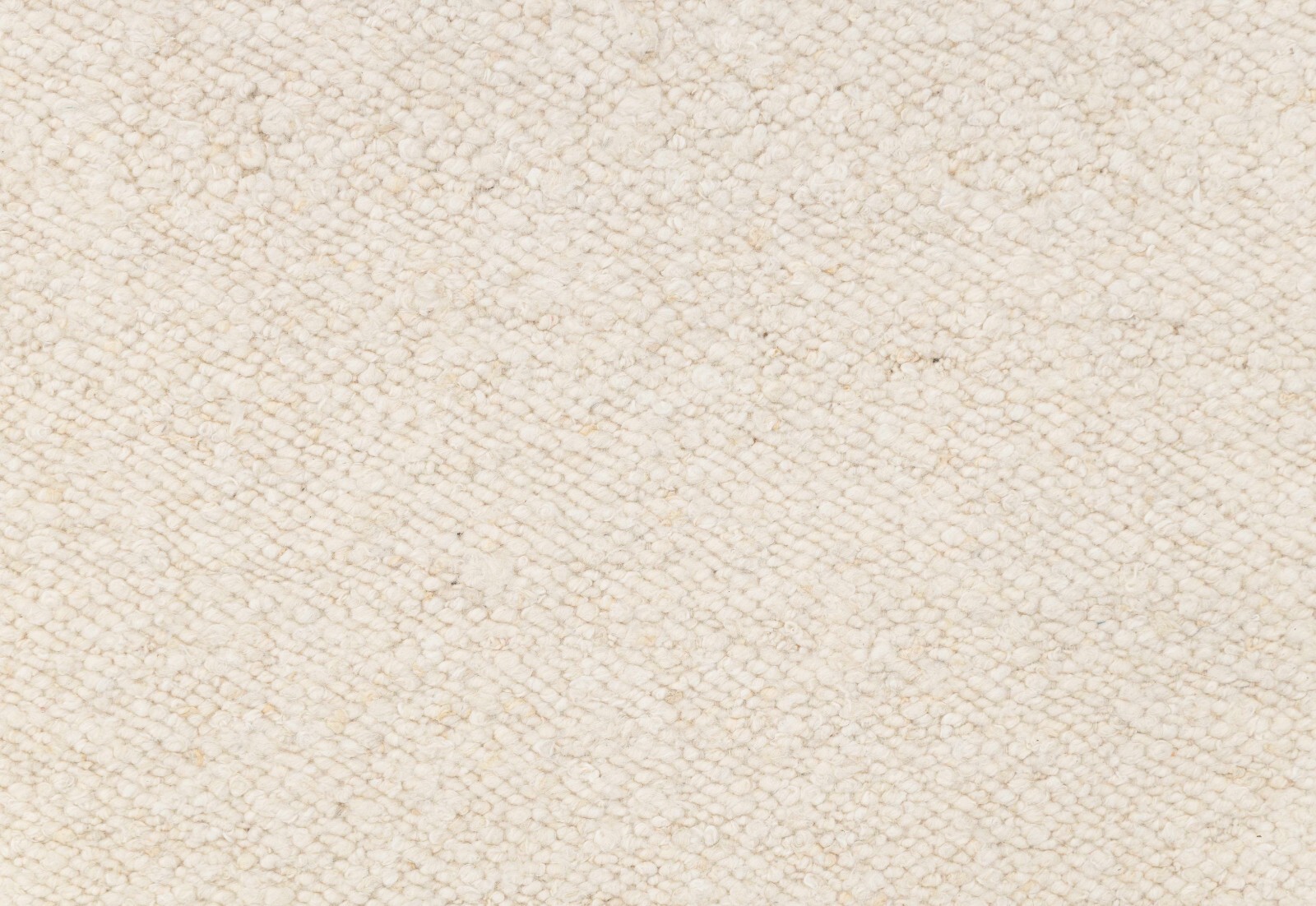 Ivory Cream Raw Wool Look Hand Woven High Quality Bohemian Customize Rug
