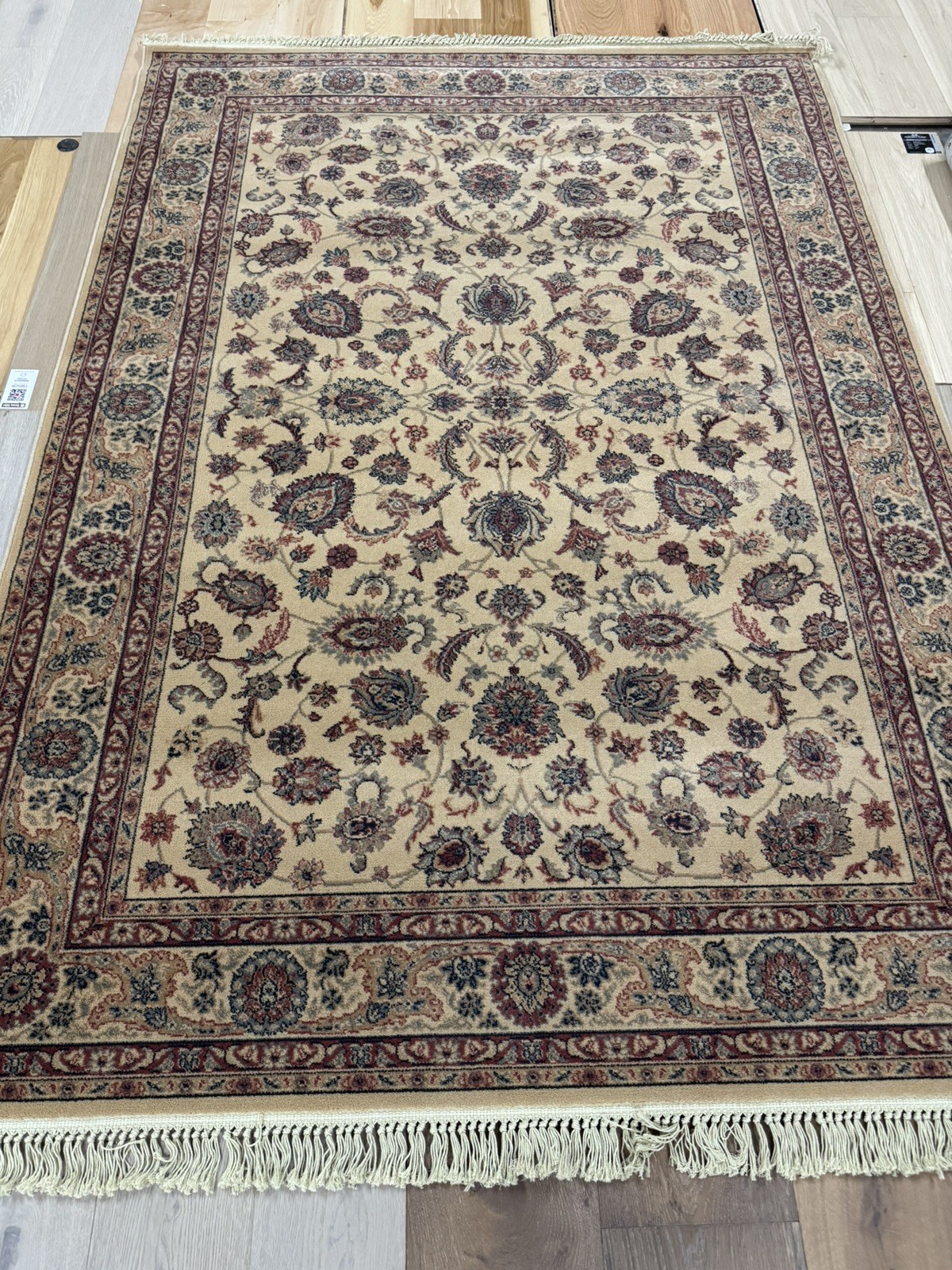 Couristan Kashimar Collection 7223 Isphagan 2327 5’5×8’3 100% Wool rug ::NEW::