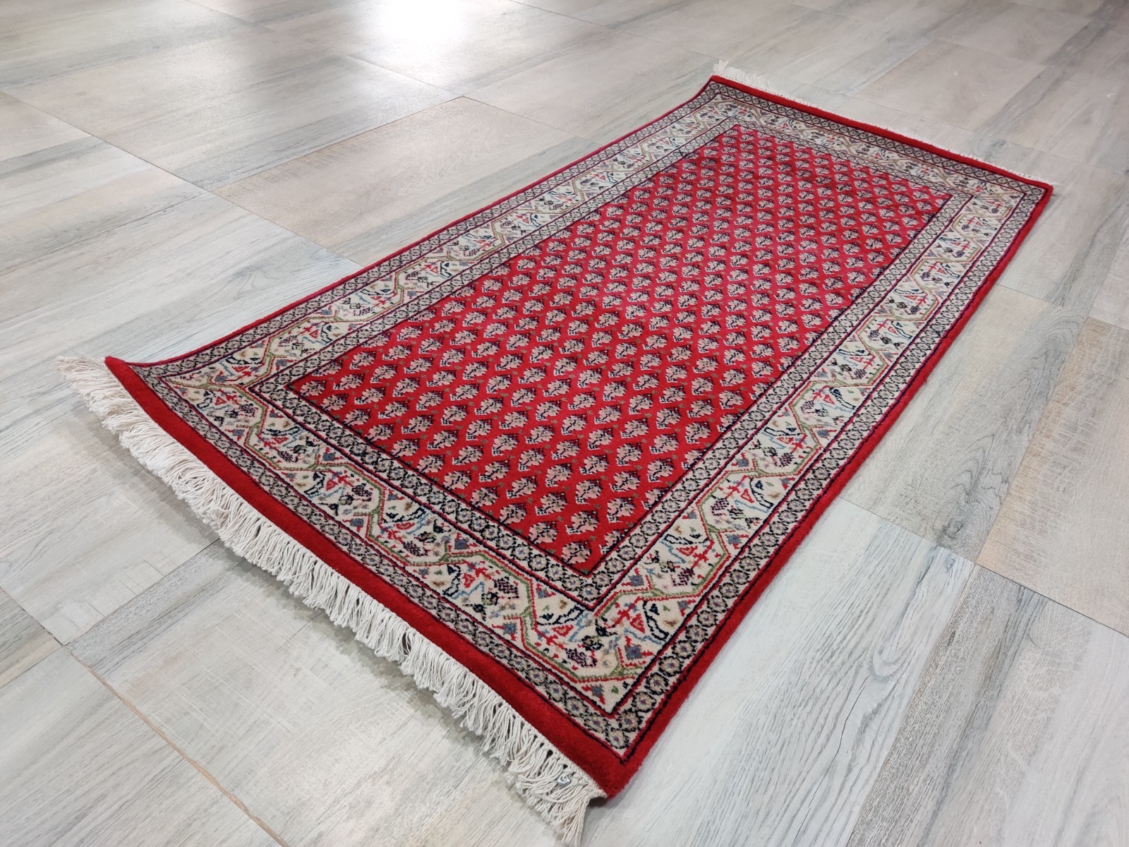 Mir Hand Knotted Rug 100% Wool Traditional Vintage Royal Paisley 2’4″ x 4’7″