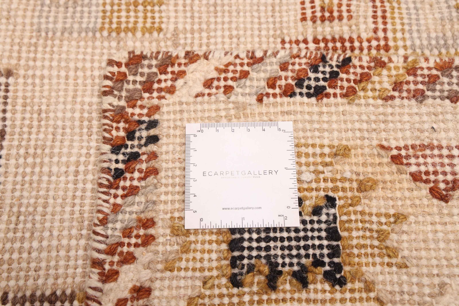 Vintage Hand Woven Area Rug 5’3″ x 7’7″ Traditional Wool Oriental Carpet