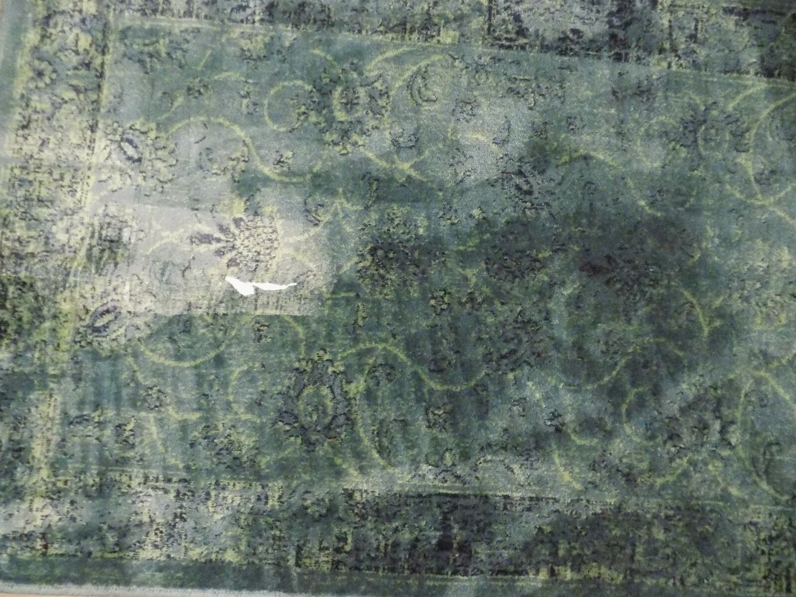 TURQUOISE 2′ X 7′ Pressed Piles Rug Reduced Price 1172587660 VTGB117-2220-27