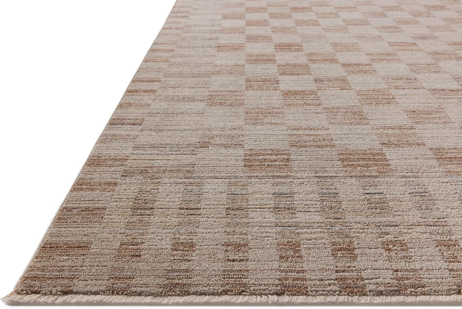 Loloi Amber Lewis Cali Collection CIL-06 Brick/Natural 6′-7″ X 9′-2″ Area Rug