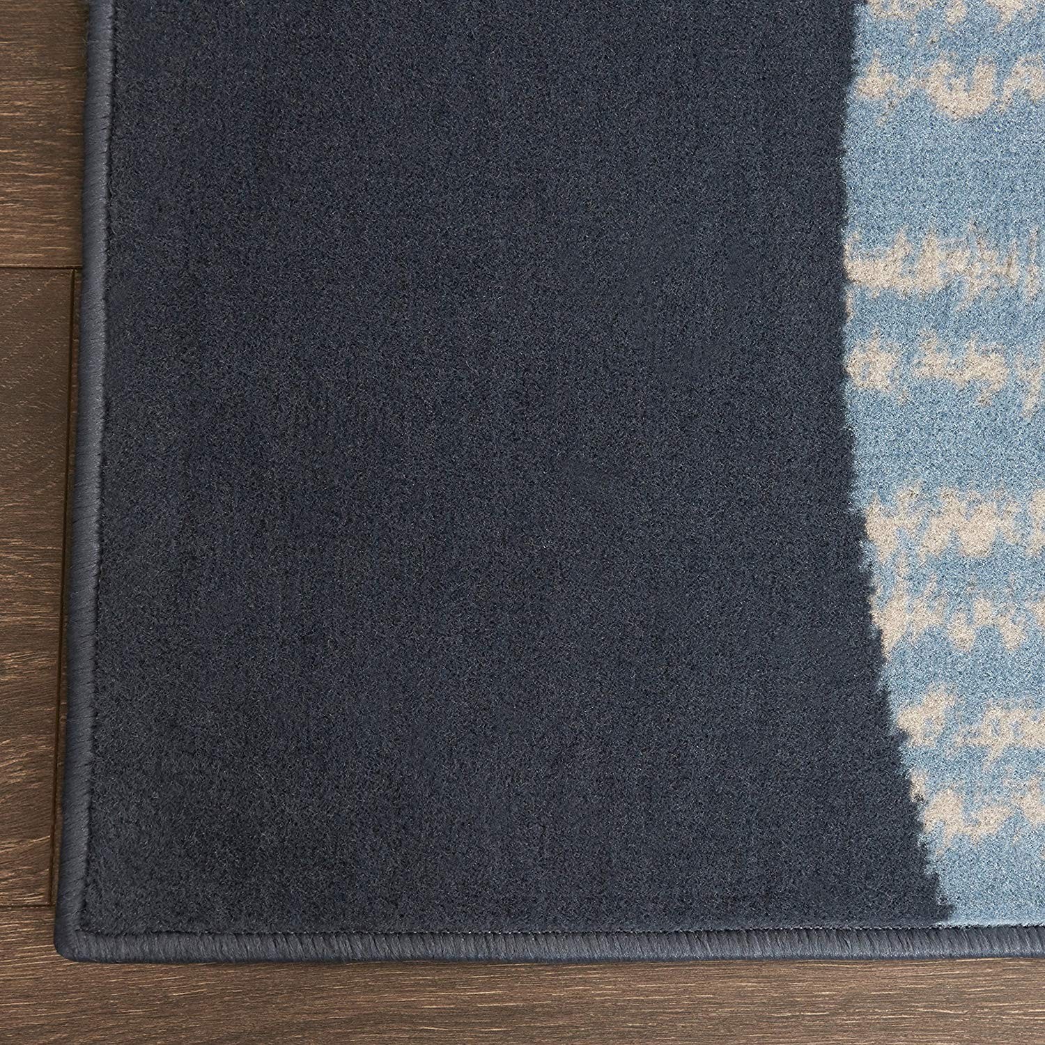 Home Dynamix Premium Indus Area Rug, Midnight Blue/Blue, 3’7″x5’2″ Rectangle