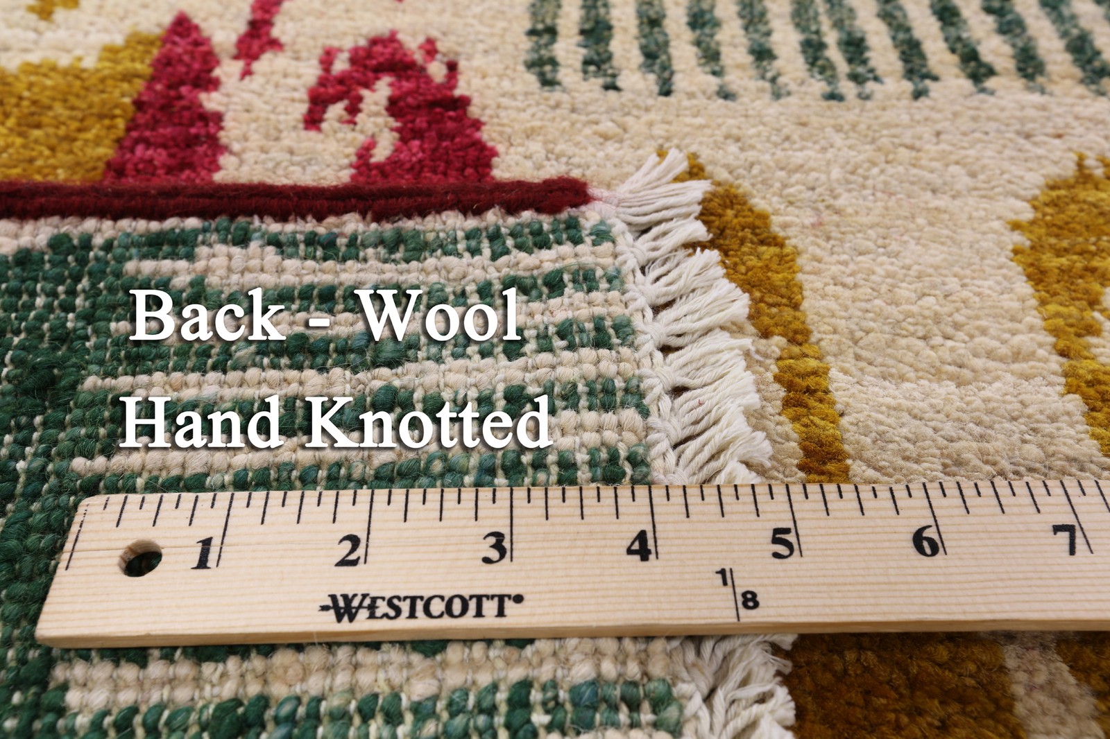Handmade Ikat Wool Rug 8′ 10″ X 12′ 2″ – P5368