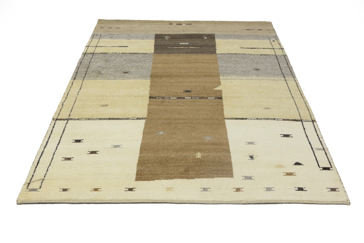 5’2X7’5 ft Multicolored Tribal Indo-Gabbeh Oriental Rug Kids Bedroom Carpet