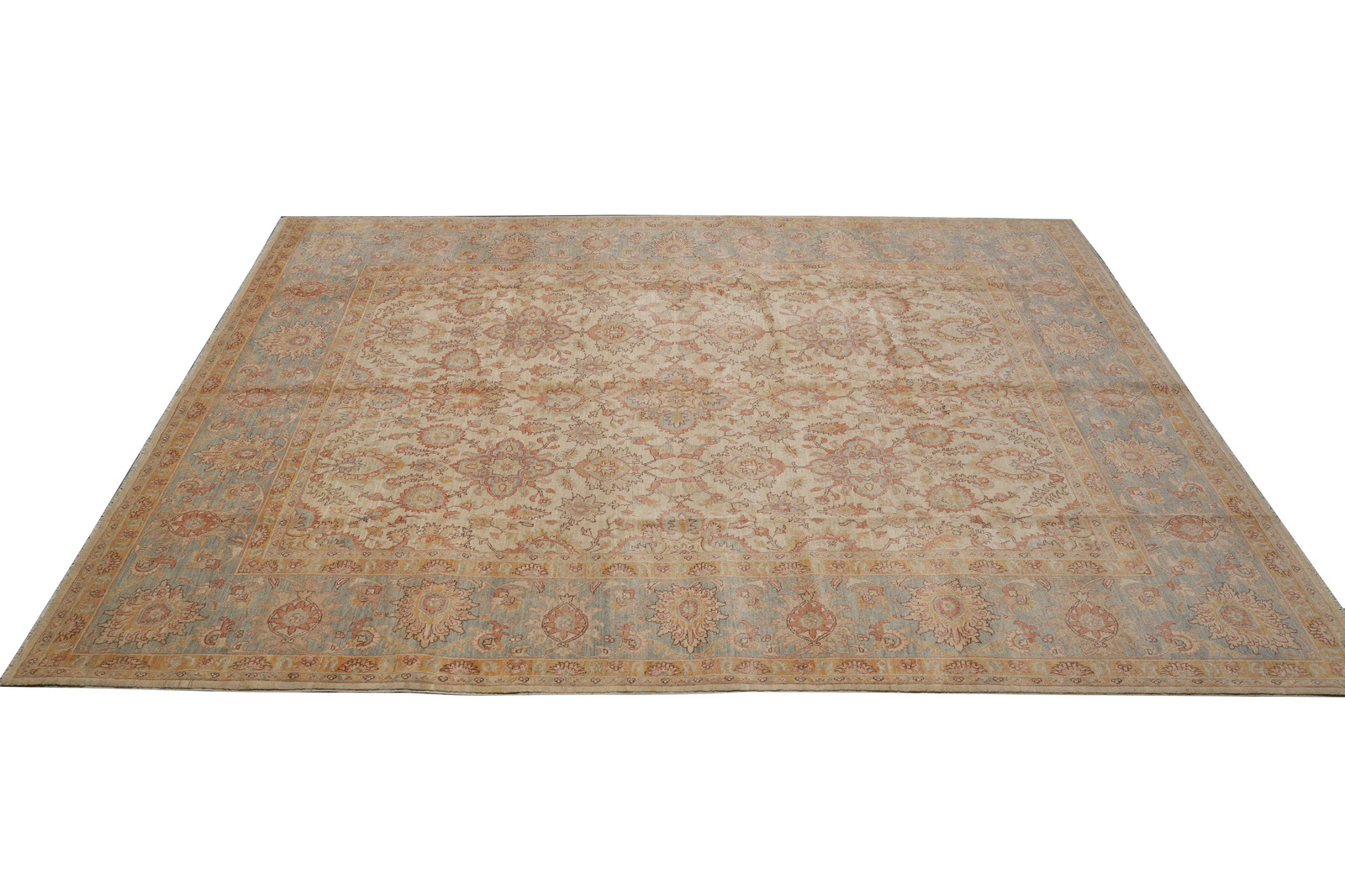 8 x 10.6 Hand-Knotted Afghanistan Nice Chobi Peshawar Rug #F-4332