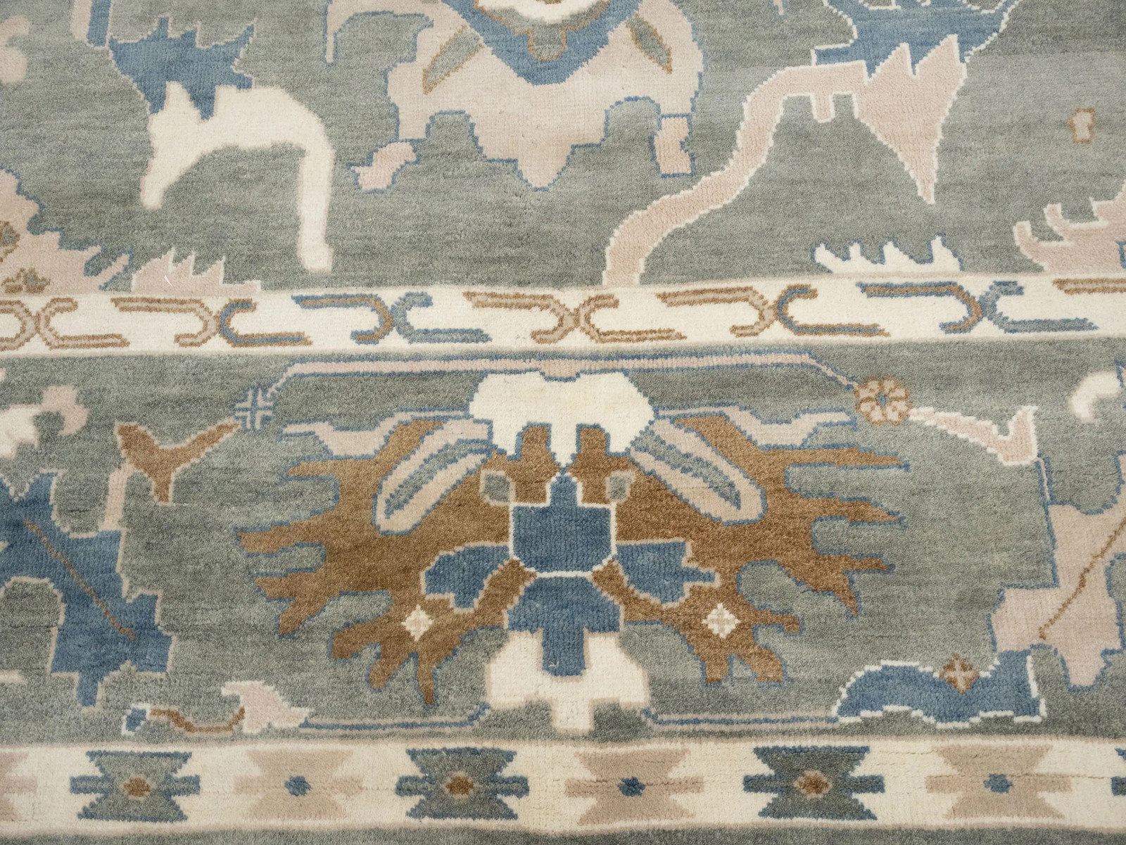 Extra Large Living Room Floral Osh Chobi Oriental Rug Colorfast Carpet 10X14 ft