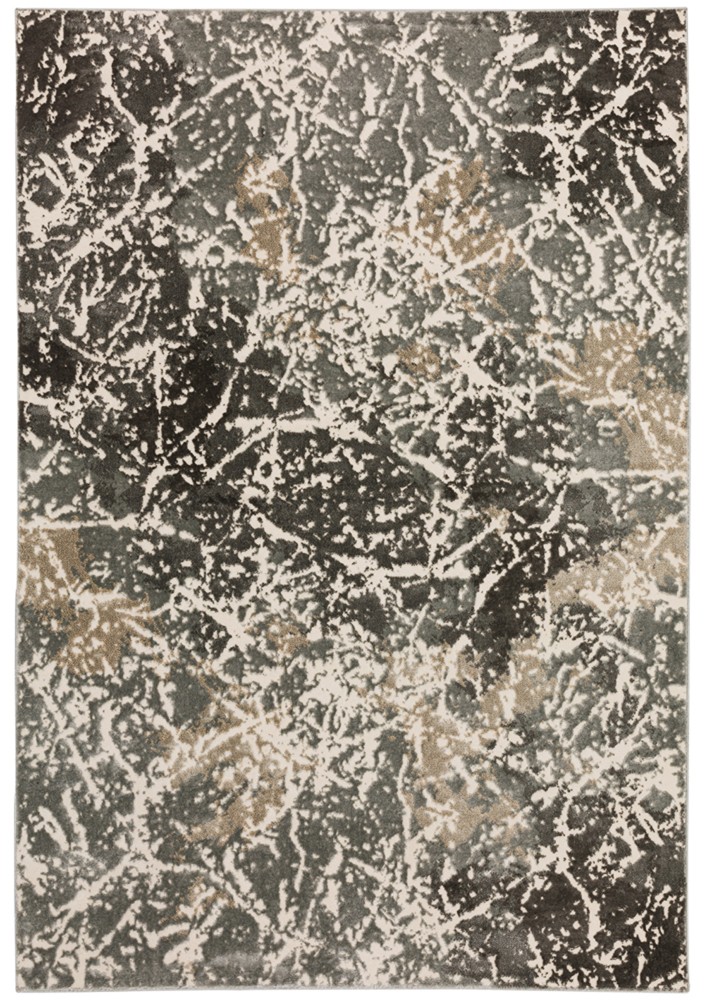 Gray Cracked Scratched Splashed Abstract Door Mat KM28 – Aprx 1′ 8″ x 2′ 6″