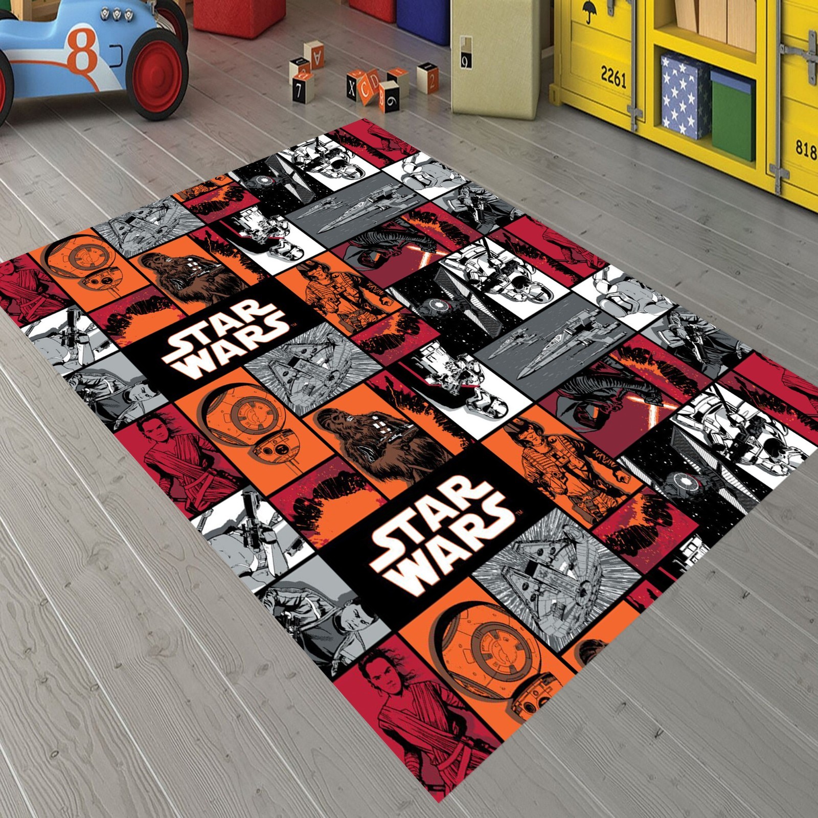 Starwars Rug, Star Wars Carpet, Starwars Themed Rug, Starwars Design Boyroom Rug