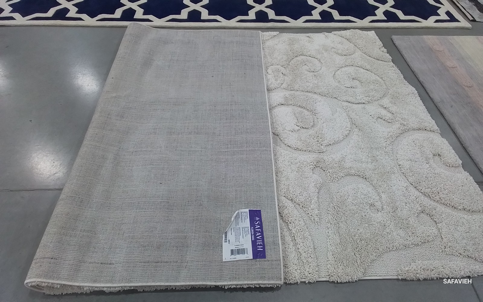CREME / CREME 6′-0″ x 9′-0″ Flaw in Rug, Reduced Price 1172804907 SG454-1111-6