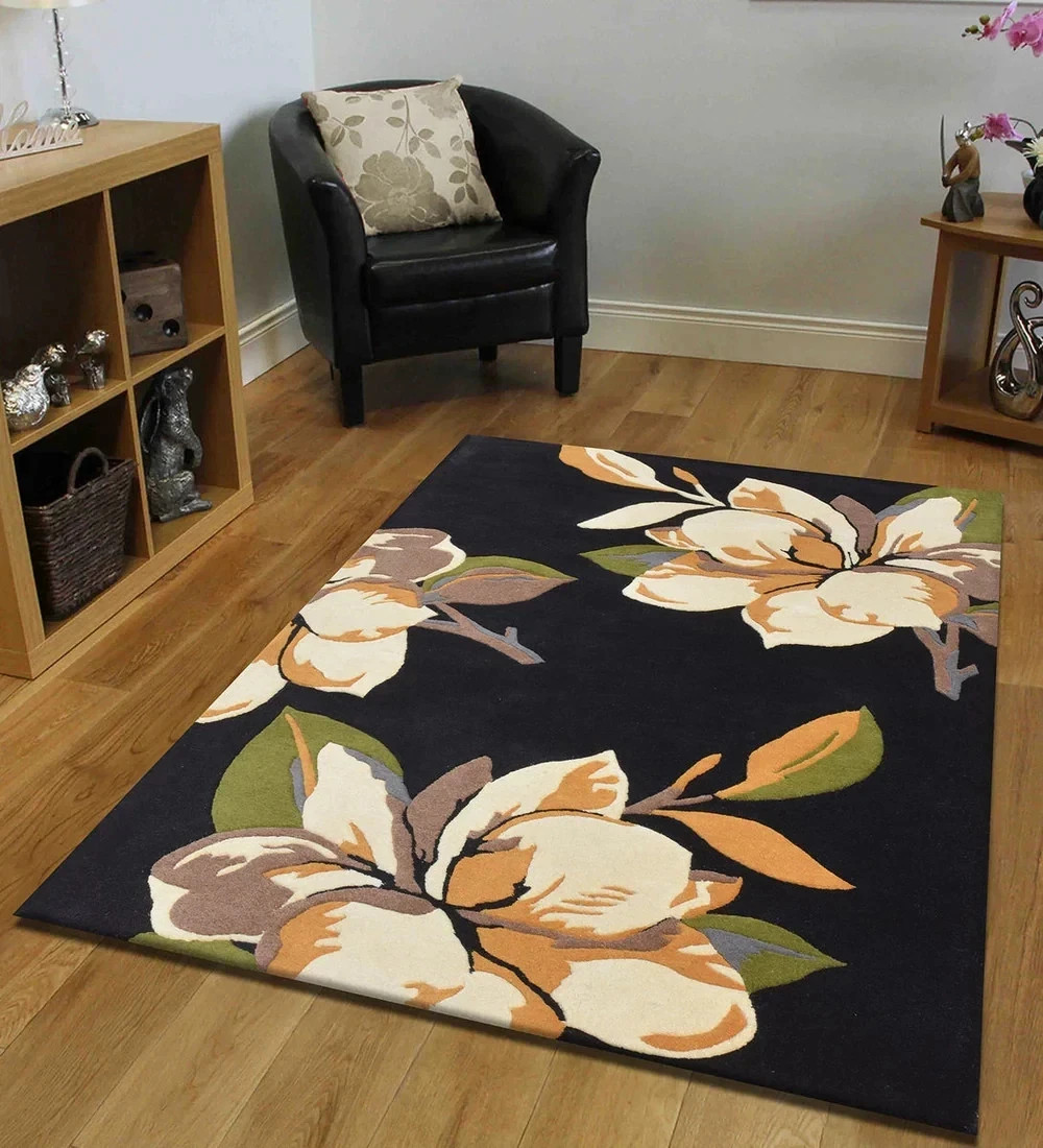 New Handmade Luxury Modern Hand Tufted Wool Rug Living room Bedroom Carpet