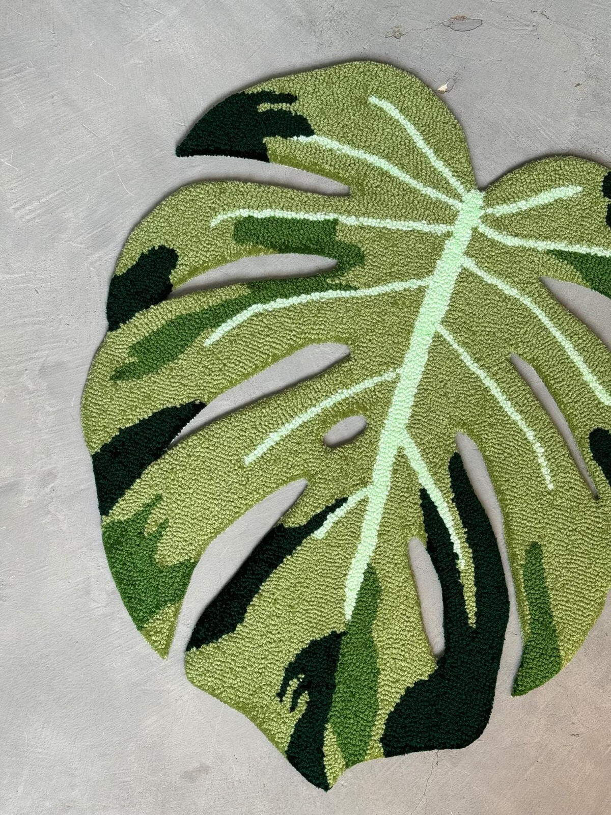 MONSTERA RUG rug Hand Tufted Wool Handmade Area Rug Carpet for Home Living Room