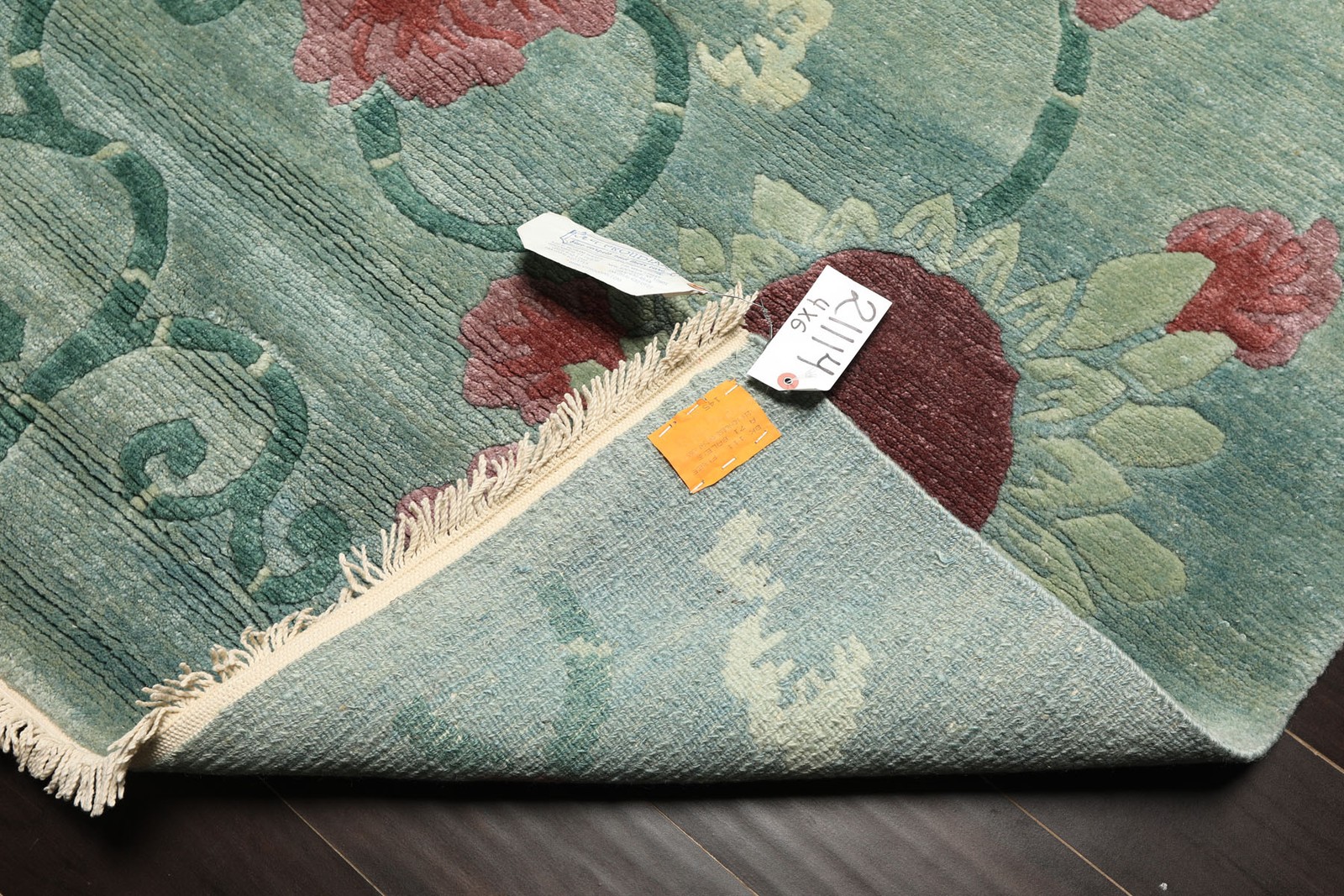 Michaelian & Kohlberg 4×6 Hand Knotted Wool Tibetan Plush Pile Swiss Wash Rug