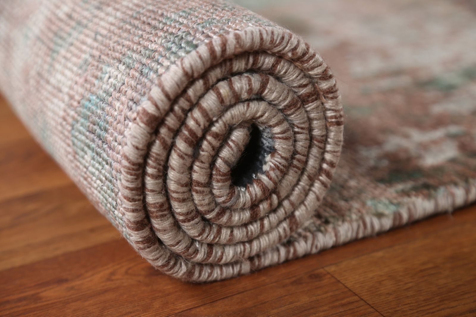 100% Silk Abstract 4×6 Modern Area Rug Hand-knotted Carpet