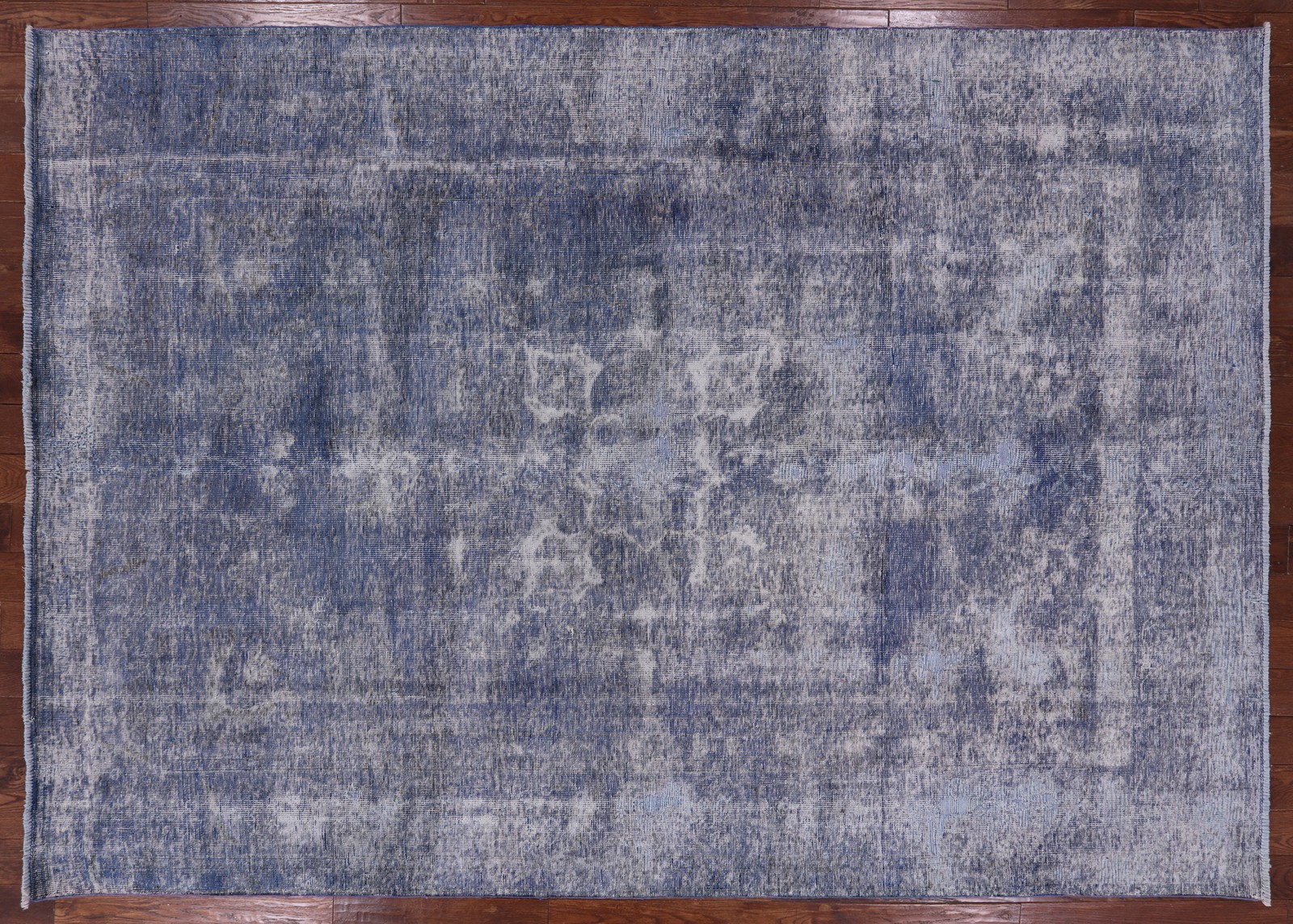 7′ 6″ X 10′ 6″ Overdyed Hand Knotted Wool Area Rug – Q2021