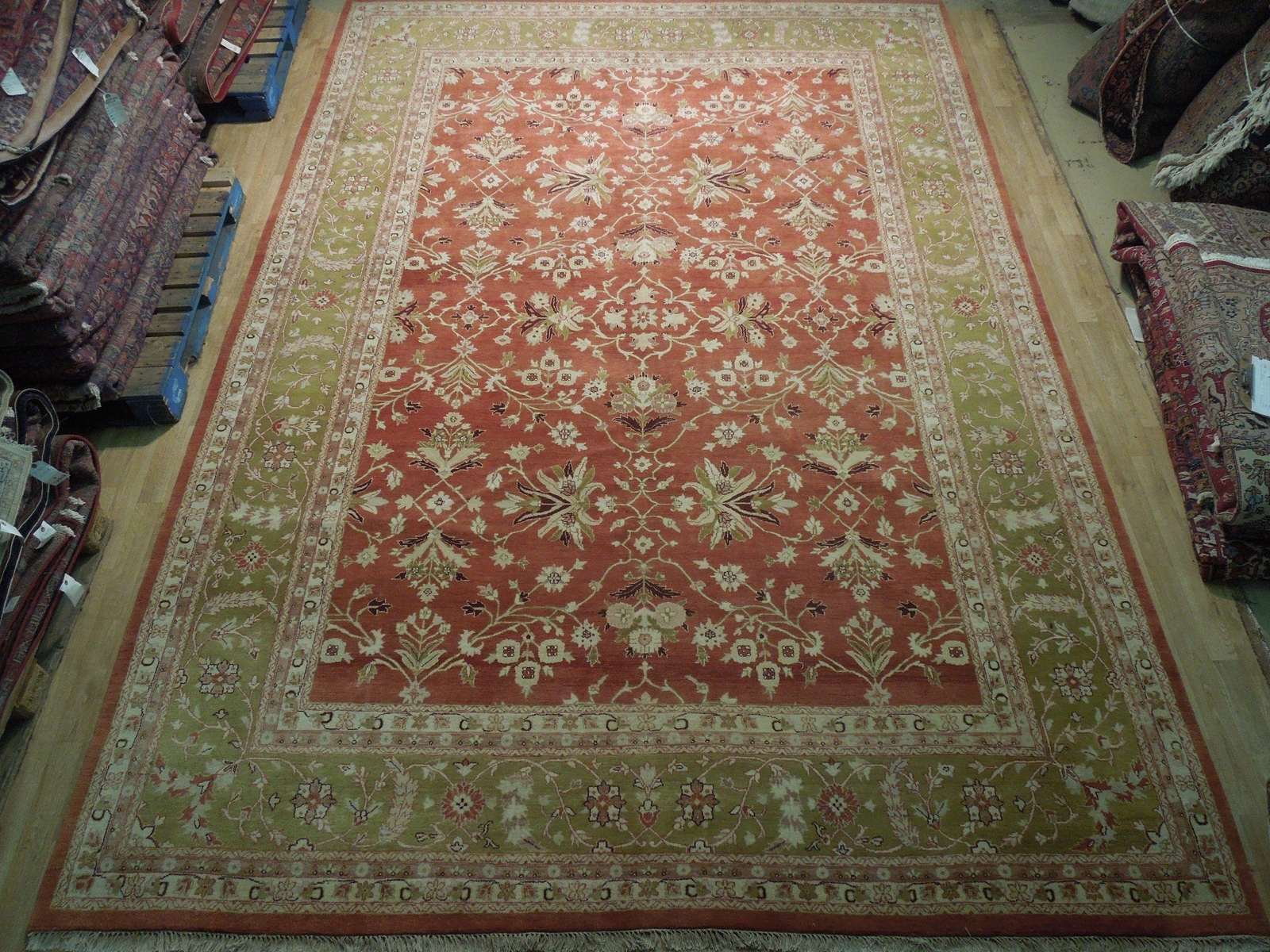 10×15′ Red Traditional Fine Quality Jaipur Rug 74915
