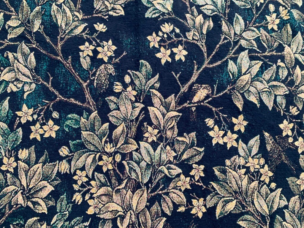 Vintage French Tapestry Medeival Tapestry Tree design Stunning Tapestry 4×6 ft