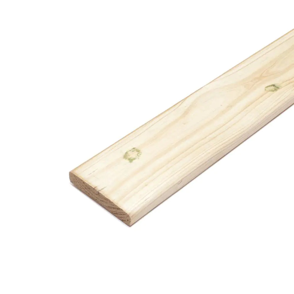 5/4 In. X 6 In. X 8 Ft. Ground Contact Pressure-Treated Premium Southern Yellow