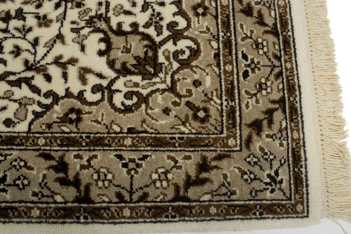 Handmade 3X4 Extra Fine Kirman Oriental Rug Classic Floral Style Small Carpet