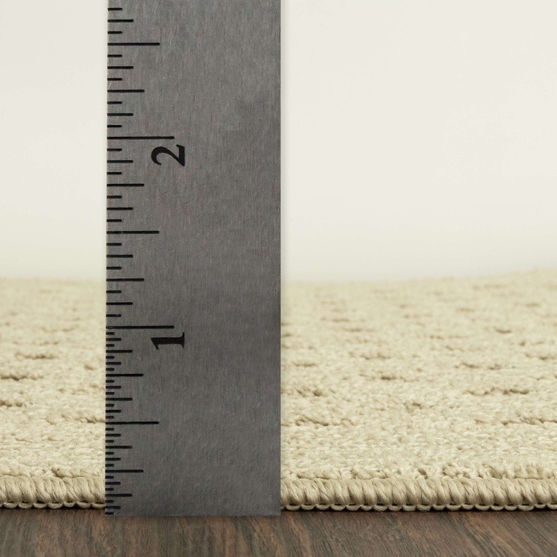 Solid Diamond Area Rug High Low Pile Stain Fade Resistant Indoor Non Skid New