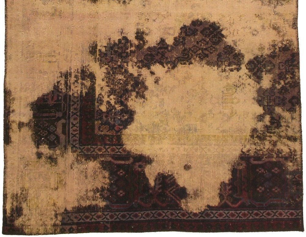 Vintage Distressed Handmade Rug 4.5′ x 6.7′