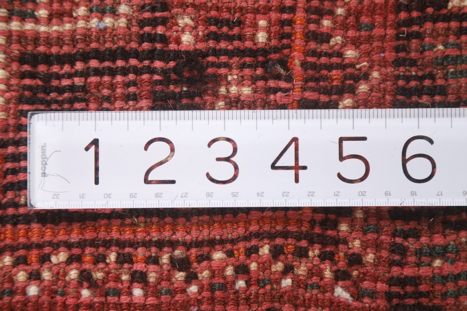 Tribal Red Wool Handmade Area Rug Living Room Geometric Traditional Carpet 7×9
