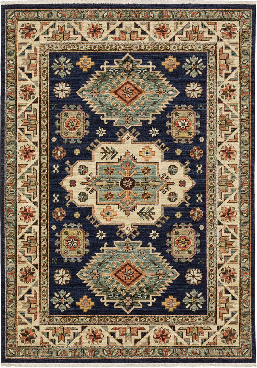 Designer Southwestern Tribal Lodge Wool Nylon Fringed Area Rug **FREE SHIPPING**