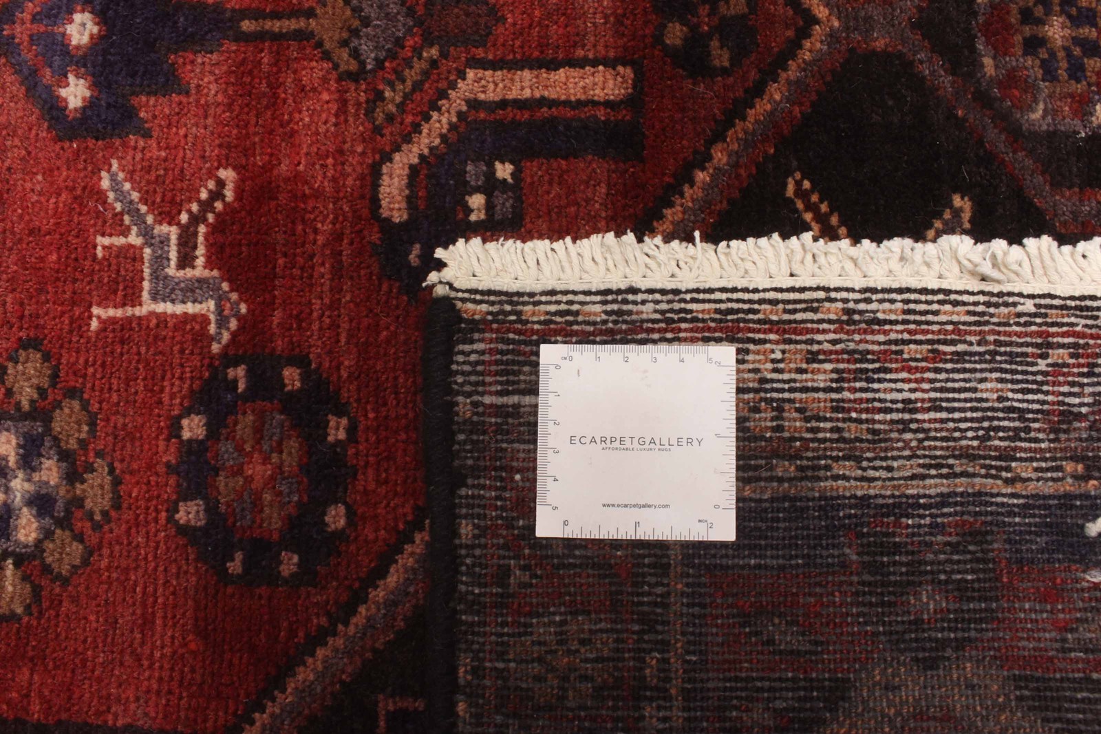 Vintage 4’7″ x 8’5″ Traditional Hand Knotted Vegetable Dye Wool Area Rug