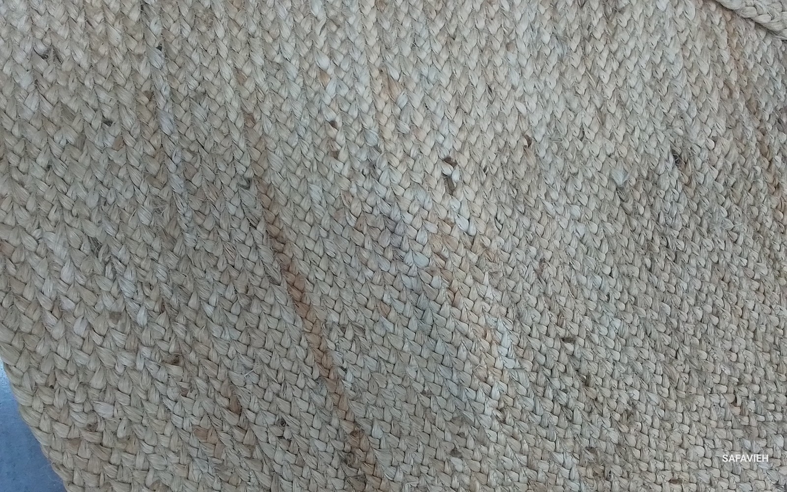 NATURAL 9′-0″ x 9′-0″ Back Stain Rug, Reduced Price 1172801192 CAP252A-9R