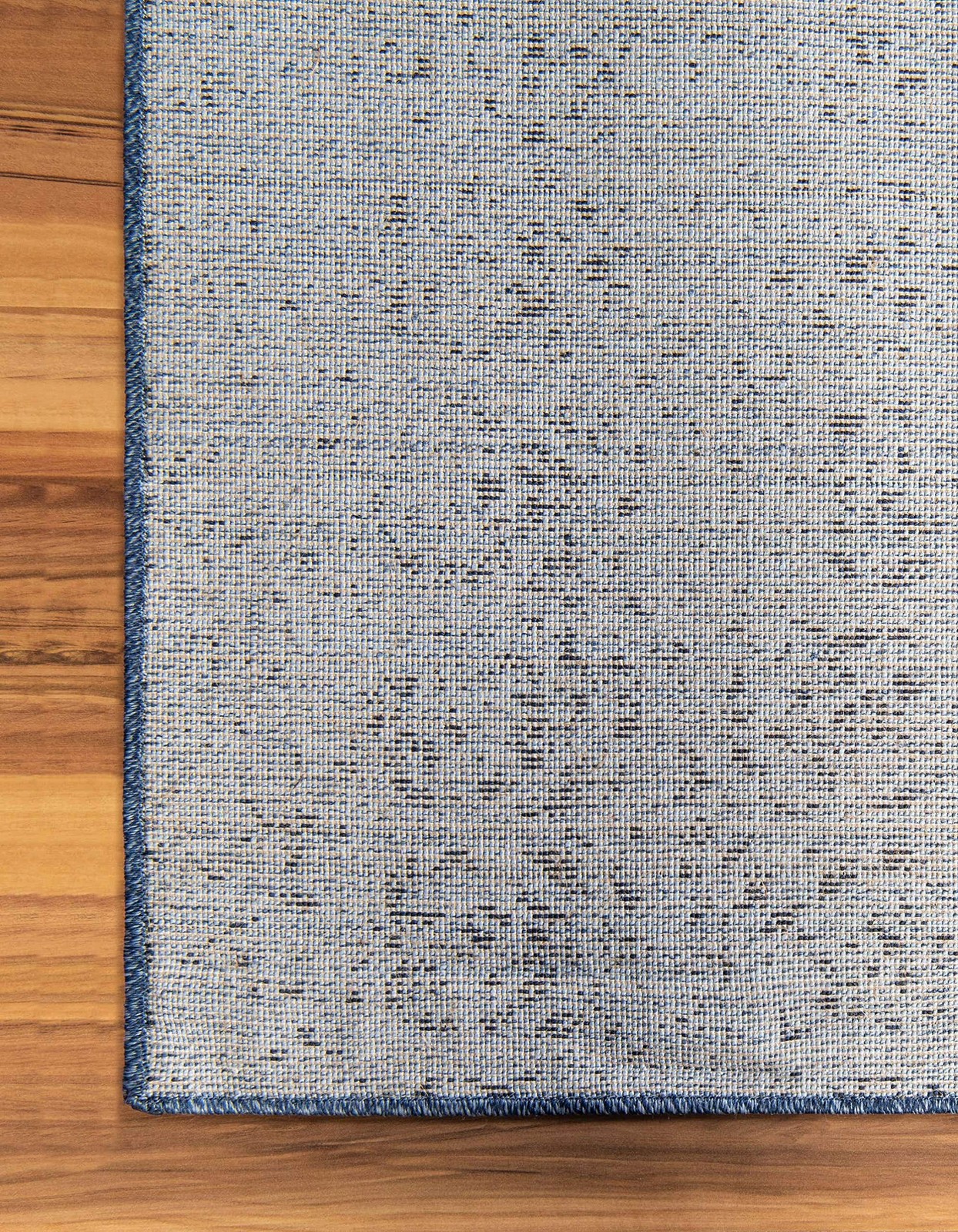Navy Blue 4×6 Rectangular Rug Modern Design Durable Pet Friendly Low Pile