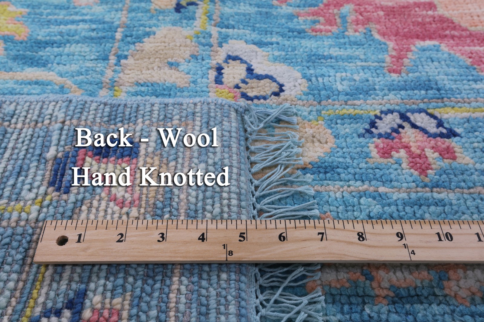10′ 2″ X 13′ 11″ Turkish Oushak Hand Knotted Wool Rug – Q19792