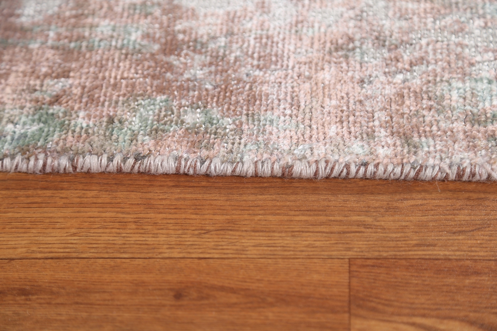 100% Silk Abstract 4×6 Modern Area Rug Hand-knotted Carpet